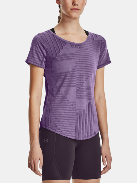 Under Armour Damen-T-Shirt Under Armour Streaker Deco Diamond SS