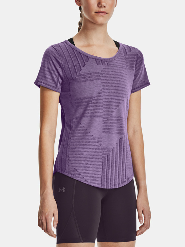 Under Armour Damen-T-Shirt Under Armour Streaker Deco Diamond SS