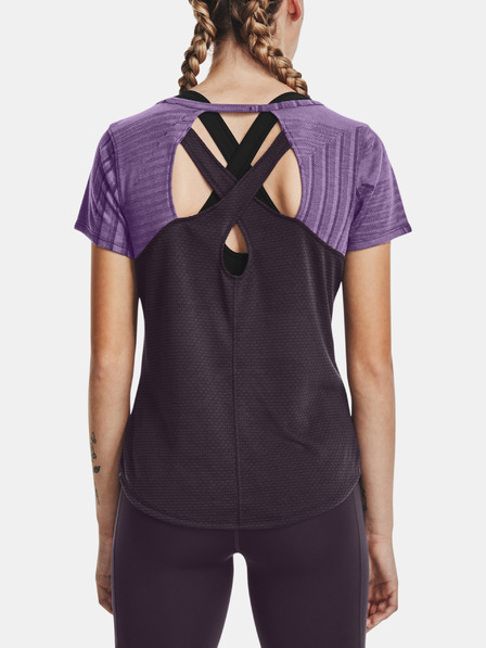 Under Armour Damen-T-Shirt Under Armour Streaker Deco Diamond SS