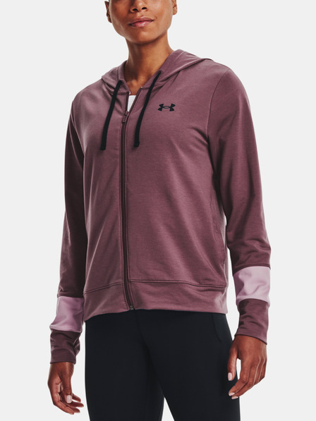 Under Armour Damen Sweatjacke Under Armour Rival Terry CB FZ Hoodie
