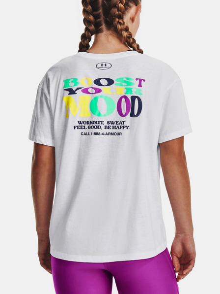 Under Armour Damen-T-Shirt Under Armour UA BOOST YOUR MOOD SS