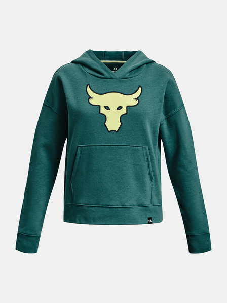 Under Armour Girls Hoodie Under Armour Pjt Rck Brhma Bull Fleece HD
