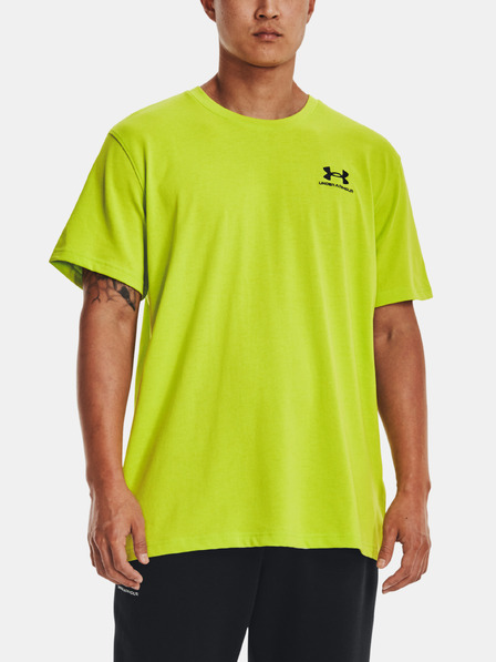 Under Armour Herren-T-Shirt Under Armour UA LOGO EMB HEAVYWEIGHT SS