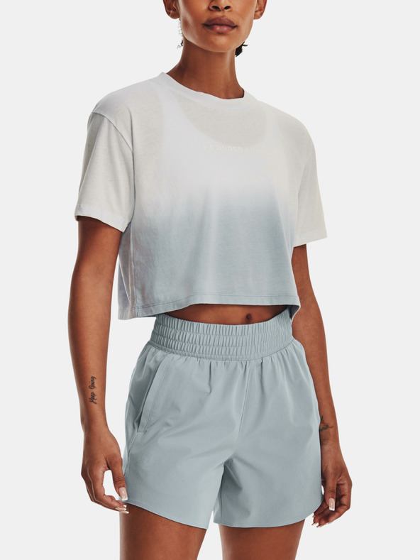 Under Armour Damen-Shirt Under Armour UA DIP DYE CROP SS