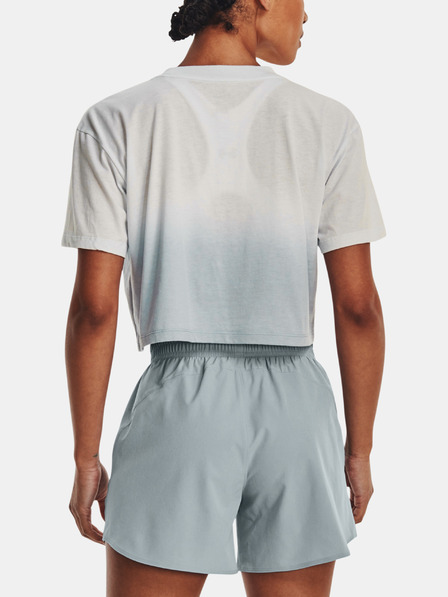 Under Armour Damen-Shirt Under Armour UA DIP DYE CROP SS