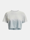 Under Armour Damen-Shirt Under Armour UA DIP DYE CROP SS