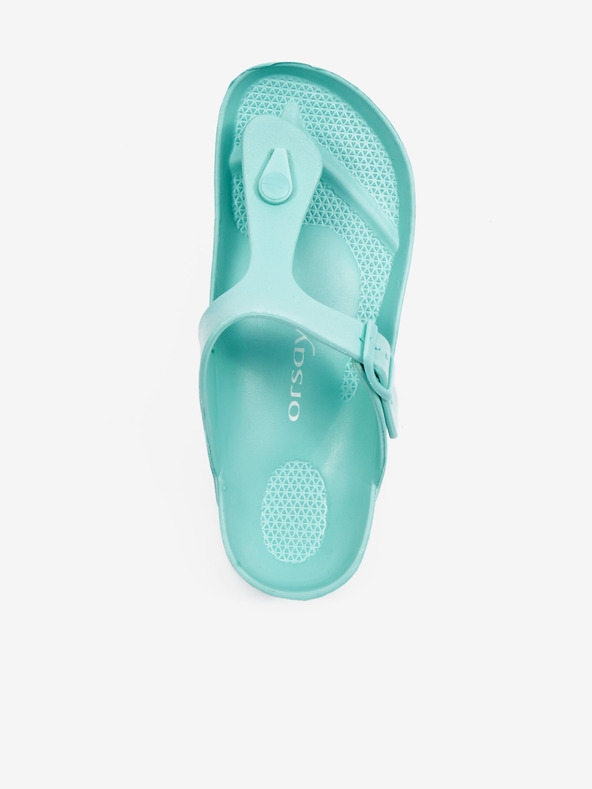 Orsay Türkisfarbene Damen-Flip-Flops ORSAY