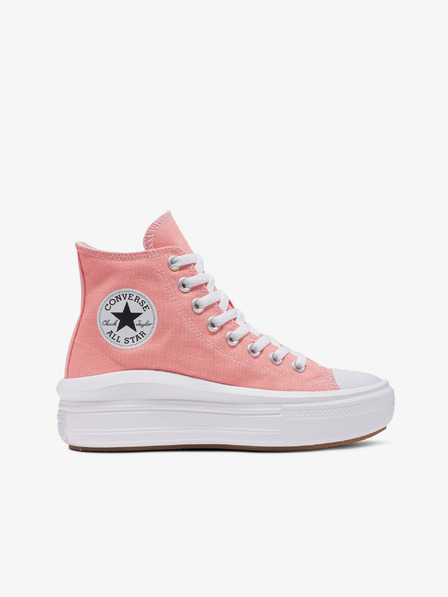 Converse Rosa Damen Plateau-Sneaker Converse Chuck Taylor All Star Move