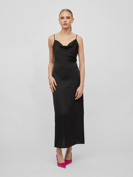 Vila Schwarzes Damen Maxikleid VILA Ravenna