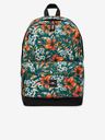 O'Neill Orangefarbener und grüner geblümter Damenrucksack O'Neill Coastline