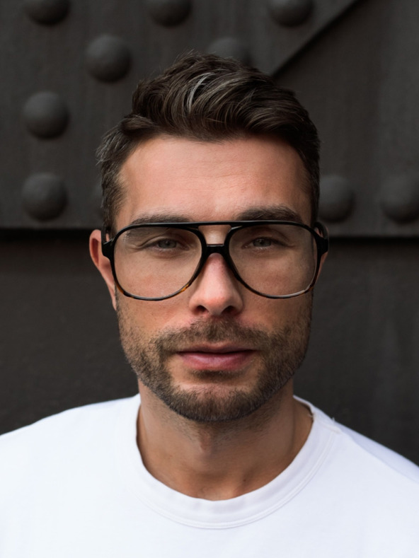 VEYREY VeyRey Guntram Braun Blaue Lichtschutzbrille