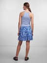 Pieces Weiß und blau gestreiftes Damen-Tank-Top Pieces Costina