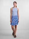 Pieces Weiß und blau gestreiftes Damen-Tank-Top Pieces Costina