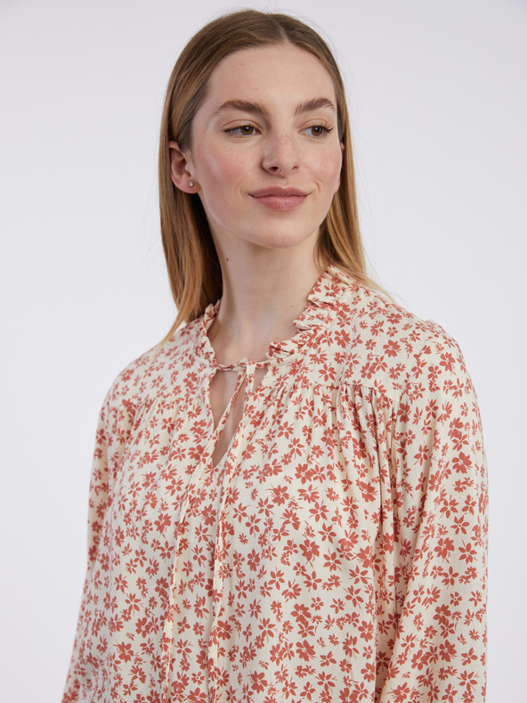 Orsay Burgunderfarbene Damenbluse ORSAY