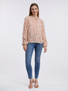 Orsay Burgunderfarbene Damenbluse ORSAY