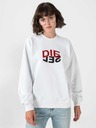 Diesel Weißes Diesel F-Ang Damen-Sweatshirt