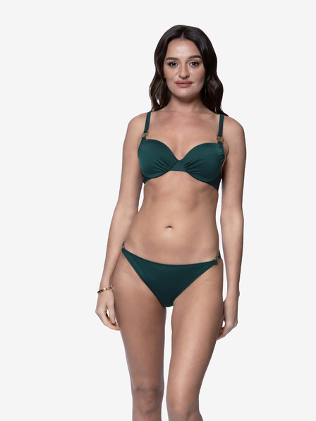 DORINA Dunkelgrüner Damen-Bikiniunterteil DORINA Opio