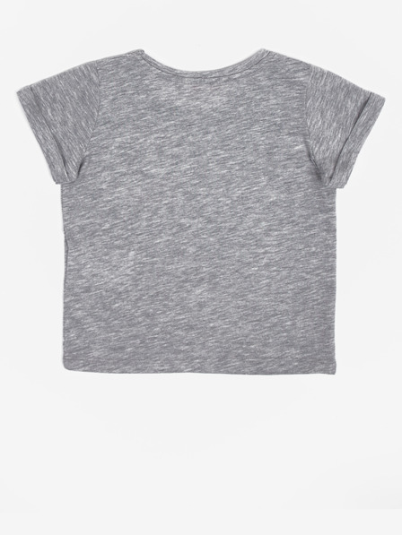 CAMAIEU CAMAIEU Grau gestromtes Mädchen-T-Shirt