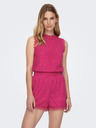 ONLY Dunkelrosa Damen-Top mit Spitze ONLY Evie