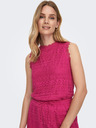 ONLY Dunkelrosa Damen-Top mit Spitze ONLY Evie