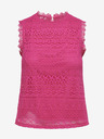 ONLY Dunkelrosa Damen-Top mit Spitze ONLY Evie