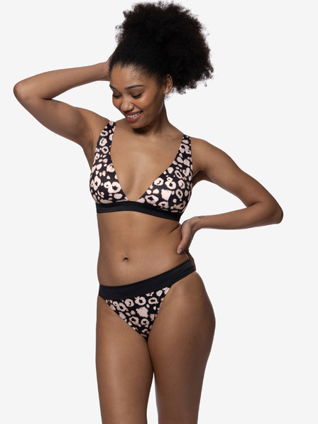 DORINA Rosa und schwarz gemustertes Damen-Bikini-Oberteil DORINA Lagos