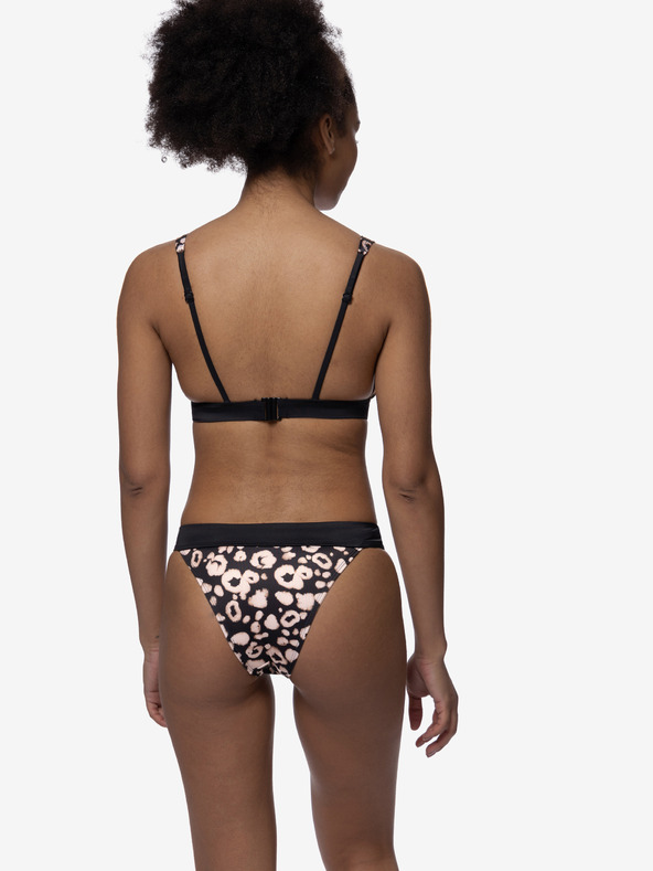 DORINA Rosa und schwarz gemustertes Damen-Bikini-Oberteil DORINA Lagos