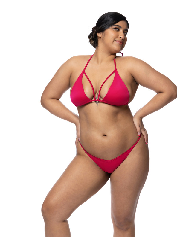 DORINA Dunkelrosa Damen-Bikiniunterteil DORINA Abuja