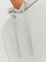 Jack & Jones Hellgrauer Jack & Jones Classic-Kapuzenpullover für Herren