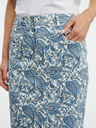 Orsay Blaue gemusterter Damen-Denimrock ORSAY