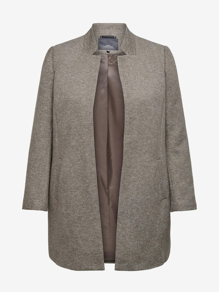 ONLY CARMAKOMA Braun gestreifte Damenjacke ONLY CARMAKOMA Soho