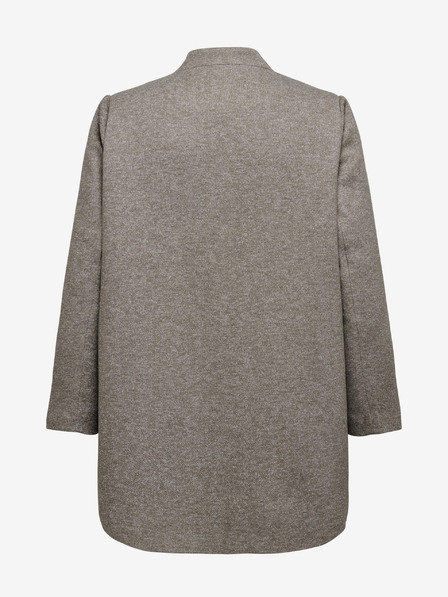 ONLY CARMAKOMA Braun gestreifte Damenjacke ONLY CARMAKOMA Soho