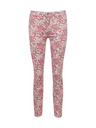 Orsay Pinke gemusterte Slim Fit Jeans Damen ORSAY
