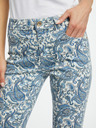 Orsay Blaue gemusterte Damen Slim Fit Jeans ORSAY