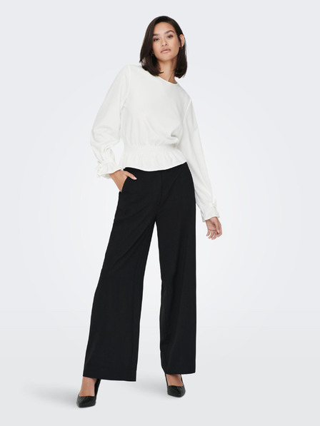 Jacqueline de Yong Schwarze Damen-Weitbeinhose JDY Vincent