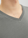 Jack & Jones Graues Herren Basic T-Shirt Jack & Jones Organic