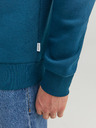 Jack & Jones Blauer Jack & Jones Logo-Kapuzenpullover für Herren