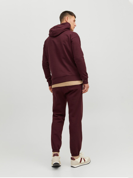 Jack & Jones Jack & Jones Josh Herren-Kapuzenpullover in Burgunderrot
