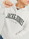 Jack & Jones Hellgrauer Herren-Kapuzenpullover Jack & Jones Josh
