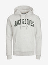 Jack & Jones Hellgrauer Herren-Kapuzenpullover Jack & Jones Josh