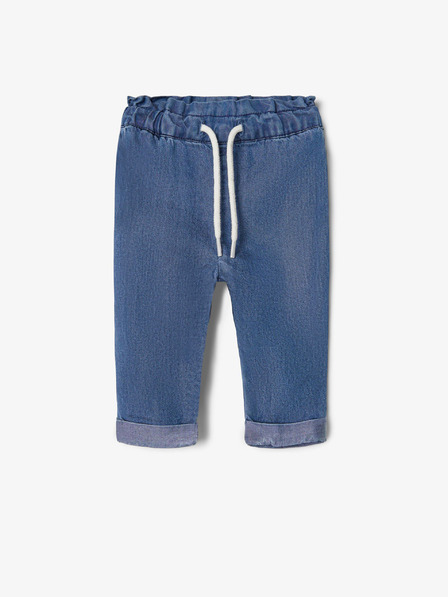 name it Blaue Straight Fit-Jeans für Mädchen, Name: Bella