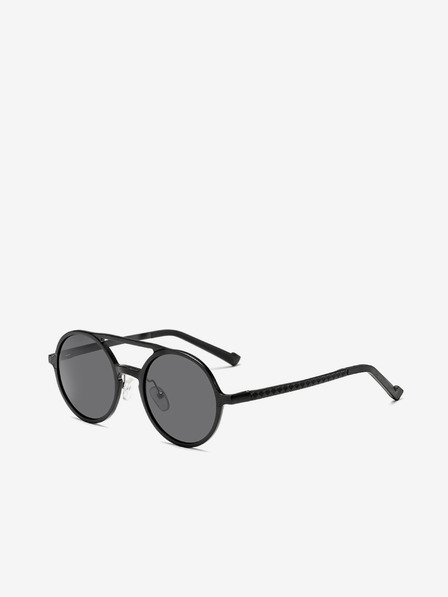 VEYREY Schwarze Unisex-Sonnenbrille VeyRey Mutichio