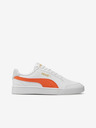 Puma Puma Shuffle Jr. Orange-weiße Kinder-Turnschuhe