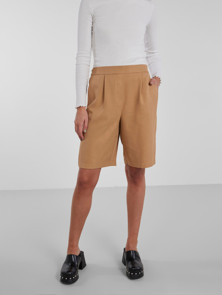 Pieces Hellbraune Damen Shorts Pieces Tally