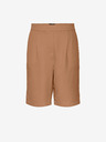Pieces Hellbraune Damen Shorts Pieces Tally