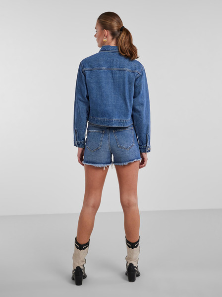 Pieces Blaue Damen-Jeansjacke Pieces Tessie