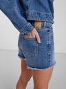 Pieces Blaue Damen-Jeansshorts Pieces Tulla