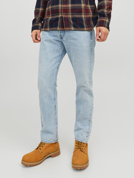 Jack & Jones Hellblaue Herrenjeans mit gerader Passform Jack & Jones Chris