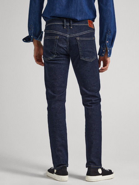 Pepe Jeans Dunkelblaue Slim Fit Herrenjeans Pepe Jeans Hatch