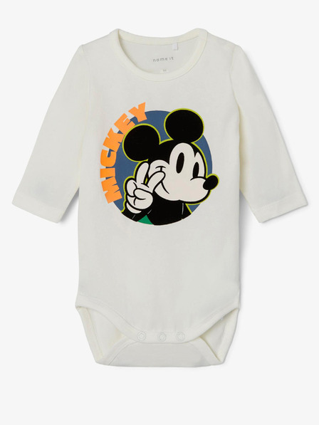 name it Weißer Babybodysuit Namens Jesper